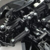 58691_4c5 1/10 SCALE R/C 4WD HIGH PERFORMANCE RACING CAR 1998 FORD ESCORT CUSTOM (TT-02 CHASSIS)