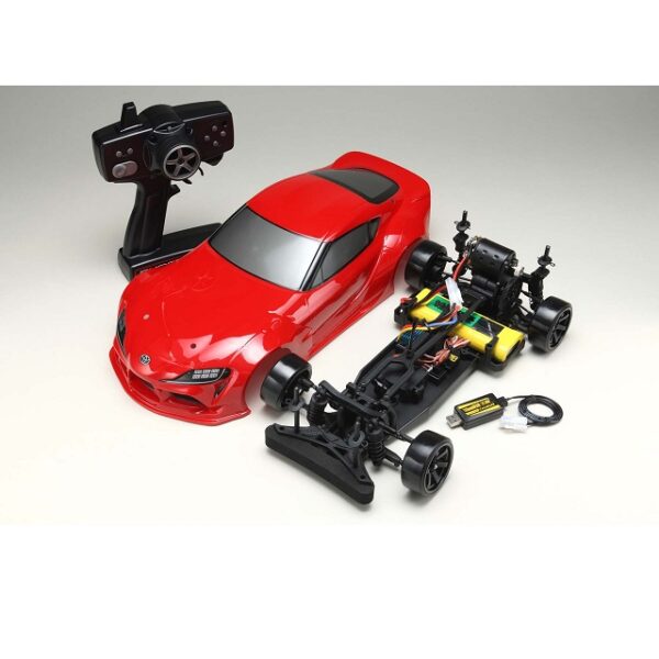 Yokomo PANDEM GRA90 Supra (Red) Ready-to-Run Car with Gyro, Drift Package RTR, Electric Radio Control DPR-GRA90R